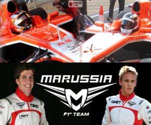 Puzzle Marrussia F1 Team 2013